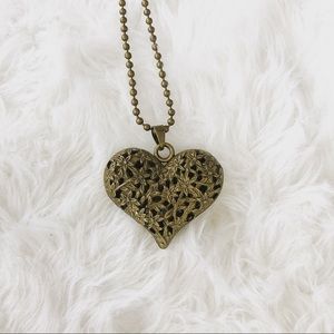 Rustic Heart Necklace